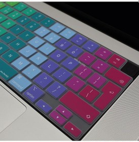 Resim Apple Uyumlu Macbook M1-m2-m3 Klavye Koruyucu Uk- İngilizce Touchıd' A2681 A3113 A2941 A3114 A2442 A2779 A2992 A2918 A2485 A2780 A2991 İle Dazzle Pembe Yeşil Sku: Smg8690010113436 
