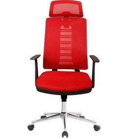 Resim Uzayofismobilyaları Uzay Ofis Lina Müdür Koltuğu - Kırmızı 