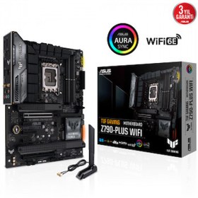 Resim Asus Z690-Plus Intel Z790 LGA 1700 DDR5 5333 MHz Gaming Anakart 