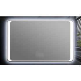 Resim Global Led Mirror 90X65 cm Ledli Ayna Dresuar Hol Koridor Duvar Salon Banyo Wc Ofis Çocuk Yatak Odası Boy 