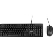 Resim Dark DK-AC-KM1010 Kablolu Q Klavye Mouse Set Dark