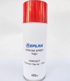 Resim Replax Kontak Temizleme Sprey Yağlı 400 ML 