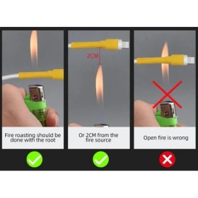 Resim River World 560 Parçalık Makaron Seti Kabloları Korumak Için 