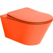 Resim Paluci İmola Matt Orange Klozet 