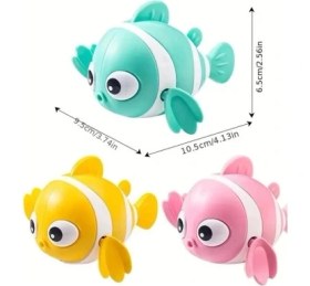 Resim MCM Group Kurmalı Balık Bebek Banyo Oyuncağı 