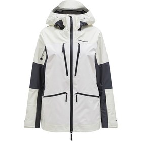 Resim Peak Performance Vertical Gore-tex Pro Kadın Beyaz Kayak Ceketi 