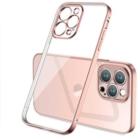 Resim Fibaks Apple Iphone 13 Pro Max Uyumlu Kılıf Şeffaf Berrak Kamera Korumalı Renkli Yumuşak Apple 
