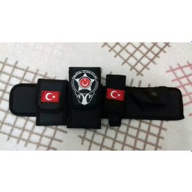 Resim Evet Burda,özel Güvenlik Bel Kılıfı,palaska,ögg Cüzdanı Al Siyah - Siyah 