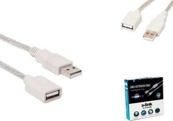 Resim Sl-Ue145 30 Metre 2.0 Usb Şeffaf Uzatma Kablosu S-Link