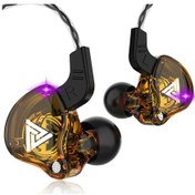 Resim Sarı 3.5mm Kablo Kablolu Kulaklık Qkz Ak6 Hifi Ses Kalitesi Kulaklık Tel Oyun Kulaklığı Ile Oyun Kulaklıkları Bas Ucuz Satış Kulaklık 