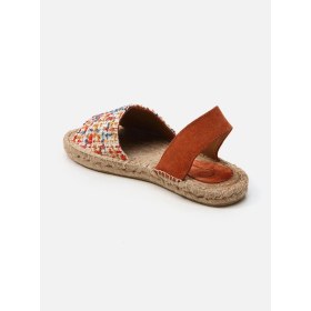 Resim Su Espadril Melani Kiremit Kadın Espadril Sandalet 