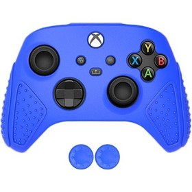 Resim Sones Xbox Series S / X Oyun Kumandası İçin Kaymaz Silikon Koruyucu Kılıf Mavi 