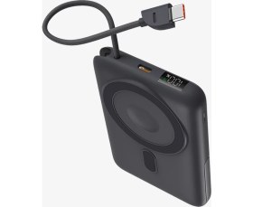 Resim LinkTech WP25 Premium Magpro 15W 10000 Mah Wireless Powerbank (Gri) 
