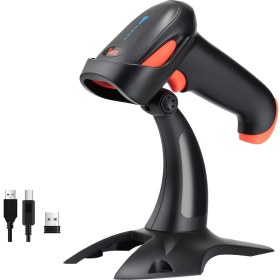 Resim Tera HW0002 Kablosuz Barkod Okuyucu, 1d/2d/qr Kod Tarayıcı, Bluetooth/2.4g/usb 3’ü 1 Arada, Titreşim Uyar 
