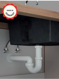 Resim Dallmer Koku Önleyici Lavabo Ve Evye Sifonu 100/0 Kolay Uygulanır Mafsallı 50'lik Çıkış Borulu 