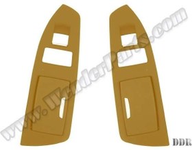 Resim CAM DUGME CERCEVE SETI KULLUKLU ARKA BEJ R-L ARKA GUNESLIK BMW F01 WENDERPARTS BA9169049/050 