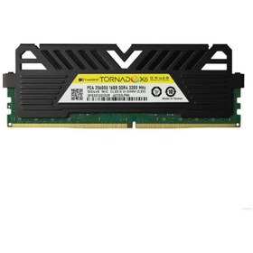 Resim TMMDD416GB3200DKBX6 DDR4 16 GB 3200 MHz CL22 TornadoX6 Soğutuculu Desktop RAM 
