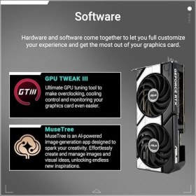 Resim DUAL-RTX5070-O12G-NVIDIA-GEFORCE-RTX 5070-12GB GDDR7-192BIT-2XHDMI-3XDP-DLSS4 Ekran Kartı 