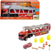Resim Matchbox Taşıyıcı Itfaiye Aracı Oyun Seti 
