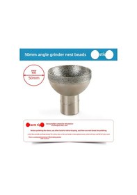 Resim Reedark Chuanxing Marka El Fırçası İçin 50mm Elmas Kaplama Yuvarlak Taş, Bal Mumu, Mermer Oymak Ve Parlatma Aleti 