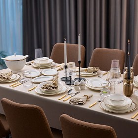 Resim Evaliza Harmony 60 Parça 12 Kişilik Yemek Takımı 