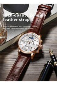 Resim Lige Design Klasik Tasarım Lüks Erkek Kol Saati 