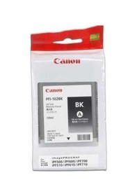 Resim Canon Pfı 102Bk Black Siyah Plotter Kartuş Ipf500/700/710/750 