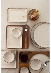 Resim Kütahya Porselen Moderna Kahvaltı Takımı Tarçın 14 Parça 6 Kişilik Mod14kh730p02 Çok Renkli 