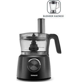 Resim Homend Functionall 2845H Blender Hazneli Mutfak Robotu 