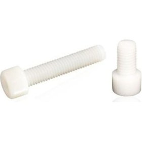 Resim M3 Imbus Polyamid Plastik Civata 10 Lu Paket M3x15 