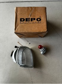 Resim Depo Polo Classic Sinyal Lamba Duylu Ampullü Sağ Beyaz Caddy 2 Sinyal Lamba 