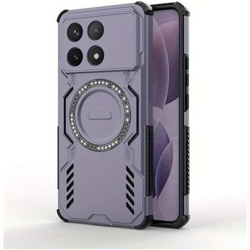 Gaojunshop01 Yeni Kelebek Tasarımlı Manyetik Soğutmalı Şok Emici Light Purple K80 Kılıf