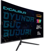 Resim Casper 31.5" Excalibur M.E315FHD-G 240HZ 1ms 300NIT (Hdmı+Display) Curved Fhd LED Monitör 