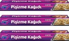 Resim Pişirme Kağidi 8 Mt Üçlü Paket 