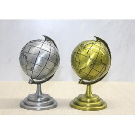 Resim Metal Dünya Küre Model 1 