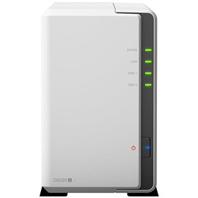 Resim SYNOLOGY DS220J03 2TB RAID(0-1) NAS Depolama Ünitesi 
