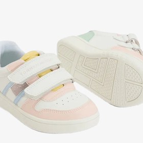 Resim Tommy Hilfiger Flag Velcro Bebek Renkli Spor Ayakkabı 