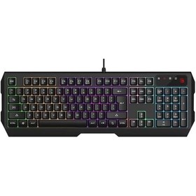 Resim Ontech - A4 Tech Bloody B135n Q Usb Siyah Neon Mm Gamıng Klavye 