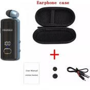 Resim Fineblue F580 Bluetooth V5.3 Kablosuz Kulaklık Geri Çekilebilir Taşınabilir Blue - Storage Bag 