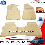Resim Hyundai Tucson 3D Paspas Havuzlu Bej Renk 2015-2020 Arası Caraks N11.2944 