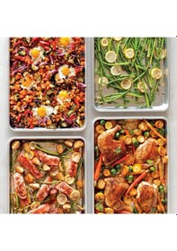 Resim Nordicware Orta Boy Fırın Tepsisi 2 Li Set Gri 