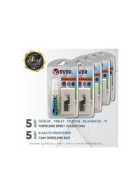Resim Bio Cleaner Gözlük Camı - Cep Telefonu - Bilgisayar Temizleme Seti 5 Adet 