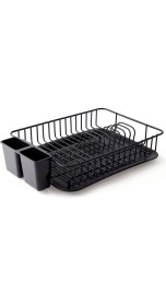 Resim Matmel Tezgah Üstü Bulaşıklık - Siyah - 42X27,5X9,5 cm 