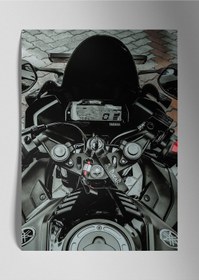 Resim Metal Baskı Duvar Tablosu - Yamaha R25 