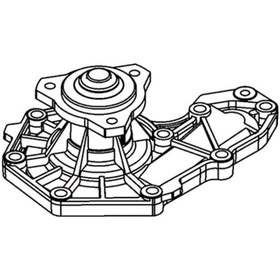 Resim RENAULT R21 SU POMPASI AYBAY 822 