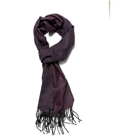 Resim Lacivert Bordo Desenli Atkı Kaşkol Çok Renkli 