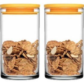 Resim Breakfast Club Storage Jar Kavanoz 730 Cc 2 Pc 43736 