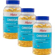 Resim Balen Omega 3 Norveç Balık Yağı 1380 MG 100 Kapsül 3 Adet 