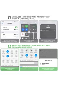 Resim Home Taşınabilir Mini projektör 480P Destek Wifi Telefon Android İos Tv Ev Sineması Projeksiyon 