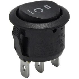 Resim Bolsat Anahtar Yuvarlak Işıksız 1-0-2 Yaylı 